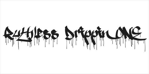 Ruthless Drippin ONE Logo