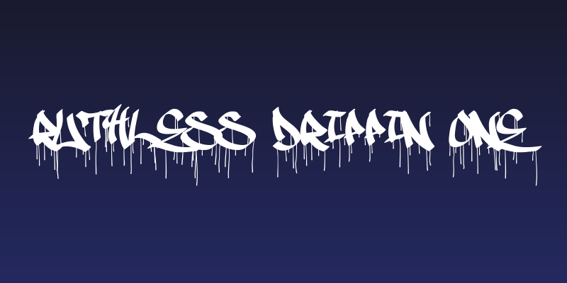Ruthless Drippin ONE Social Header