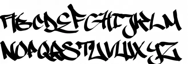 Ruthless Wreckin ONE Schriftart Groß