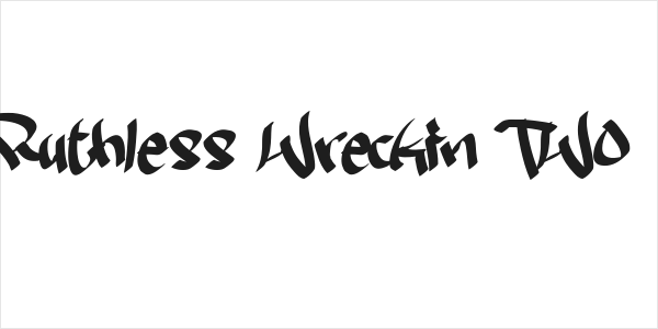 Ruthless Wreckin TWO Logo