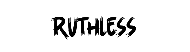 Ruthless  font caratteri gratis