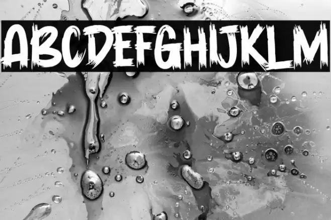 Ruthless Font examples