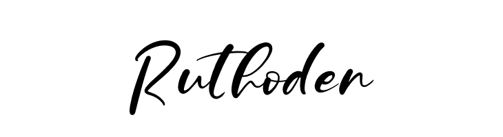 Ruthoden  Free Fonts Download