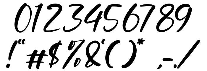 Ruthoden Font OTHER CHARS