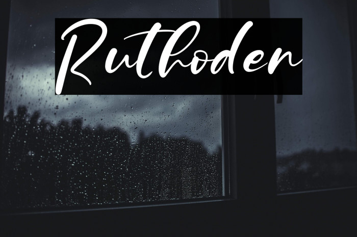 Ruthoden Example 1