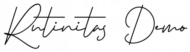 Rutinitas Demo  les polices de caractères gratuit tlcharger