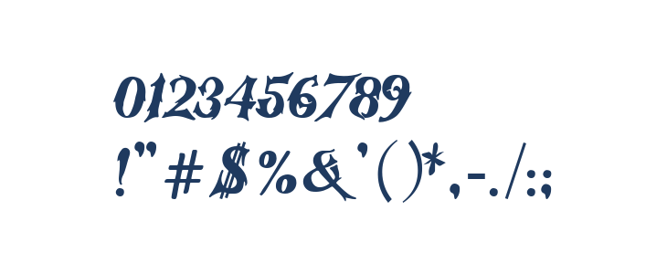 Rutmag Sugan Regular Other Characters