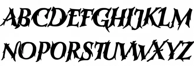 Rutmag Sugan Regular Schriftart Groß