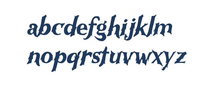 Rutmag Sugan Regular Lowercase