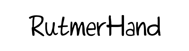 RutmerHand  font caratteri gratis