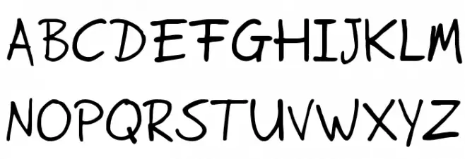 RutmerHand Шрифта ВЕРХНИЙ