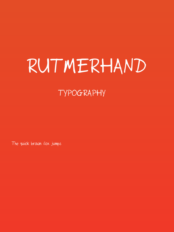 RutmerHand Poster