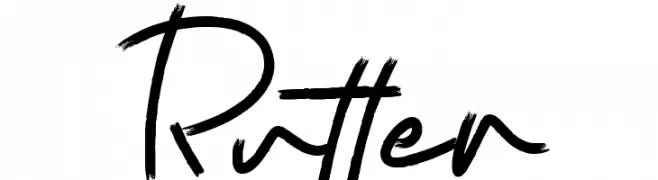 Rutter  Frei Schriftart Herunterladen