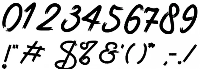 Rutter Font OTHER CHARS