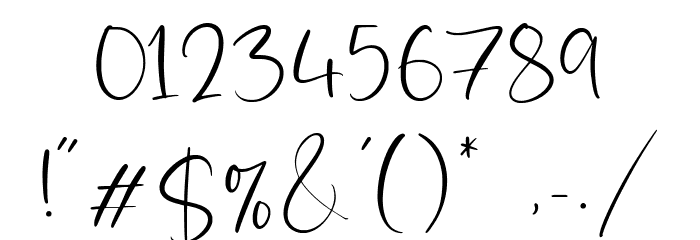 Ruxtoni Font OTHER CHARS