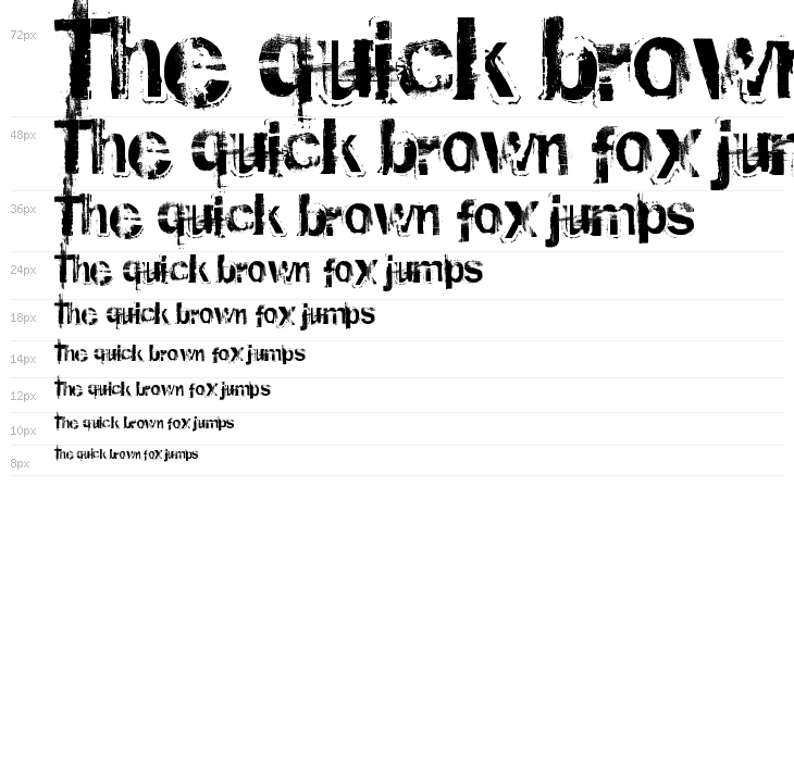 rusted plastic Waterfall