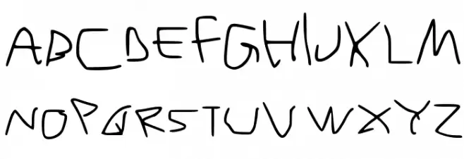 RVn Font of Doom 1 Regular Schriftart Groß