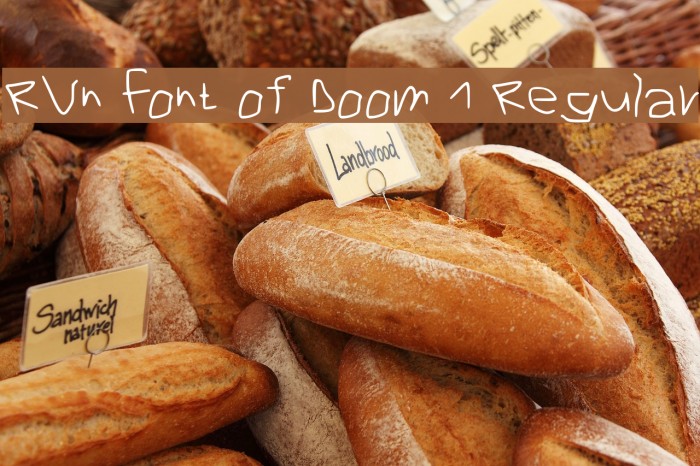 RVn Font of Doom 1 Regular Font examples