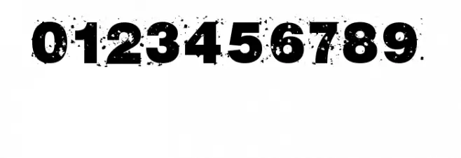 RvD_BETON13 Font OTHER CHARS