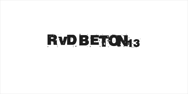 RvD_BETON13 Logo