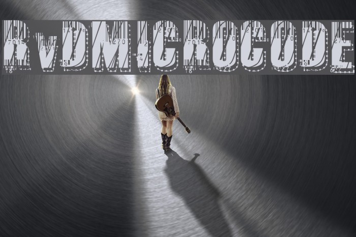 RvD_MICROCODE Font examples