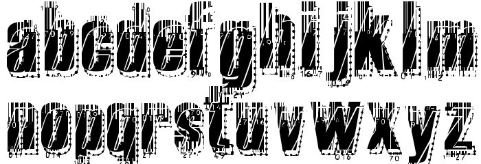RvD_MICROCODE Font LOWERCASE