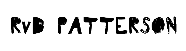 RvD_PATTERSON  Frei Schriftart Herunterladen