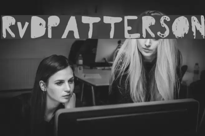 RvD_PATTERSON Font examples