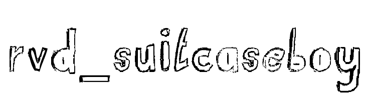 RvD_SUITCASEBOY  Free Fonts Download