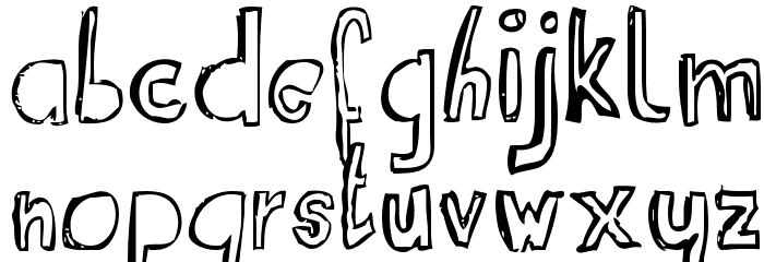 RvD_SUITCASEBOY Font LOWERCASE