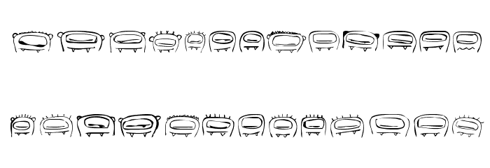 RvD_THUMBSUCKERS Font LOWERCASE