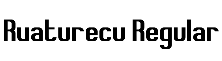 Rvaturecu Regular Font