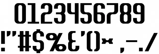 Rvaturecu Regular Font OTHER CHARS