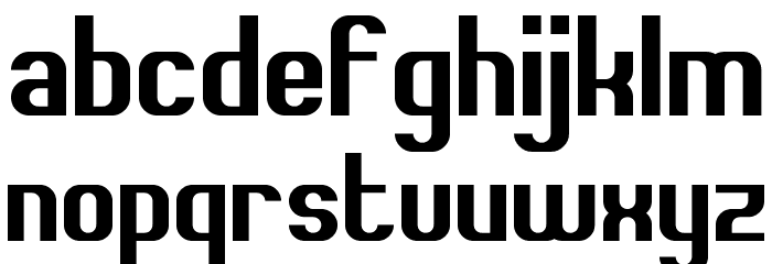 Rvaturecu Regular Font LOWERCASE