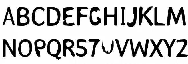 Rvple Font Litere mari