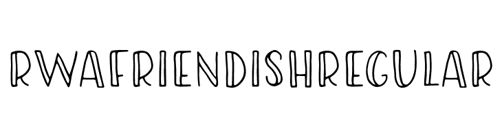RWA Friendish Regular  Descarca Fonturi Gratis