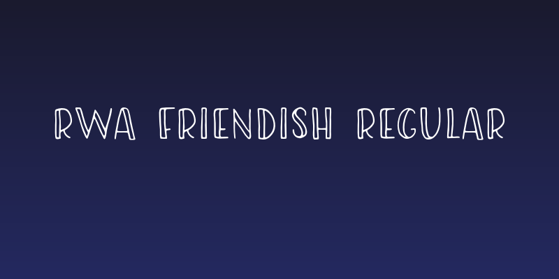 RWA Friendish Regular Social Header