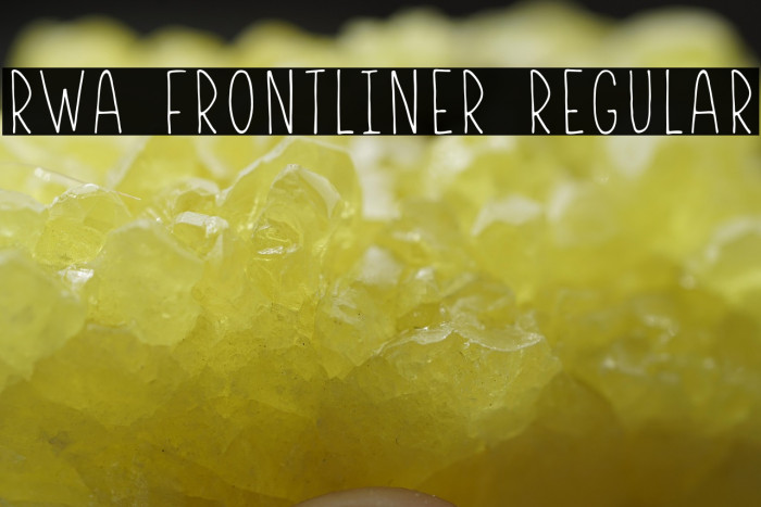 RWA Frontliner Regular Example 1