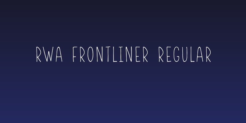 RWA Frontliner Regular Social Header