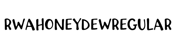 RWA Honeydew Regular Font
