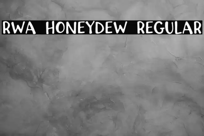 RWA Honeydew Regular Fuentes examples