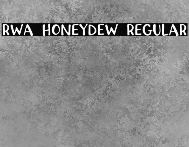 RWA Honeydew Regular Fuentes examples