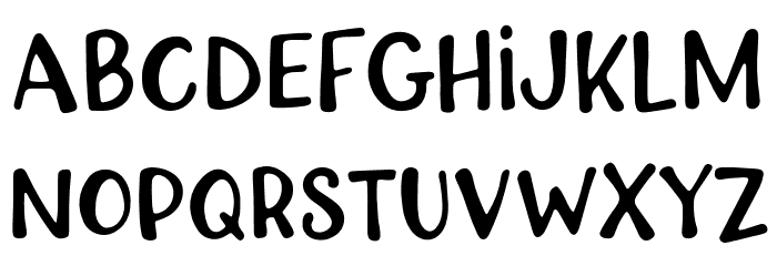 RWA Honeydew Regular Font LOWERCASE