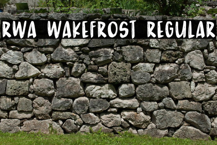 RWA Wakefrost Regular Example 2