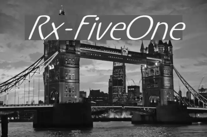 Rx-FiveOne  examples