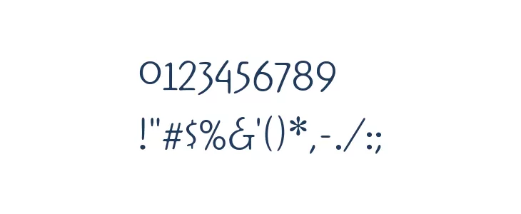 Rx-FiveZero Font OTHER CHARS