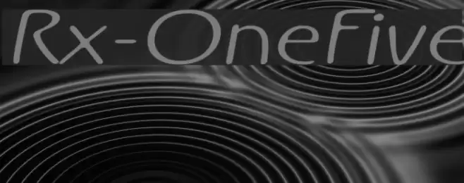 Rx-OneFive Шрифта examples