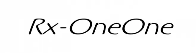 Rx-OneOne  フリーフォントのダウンロード