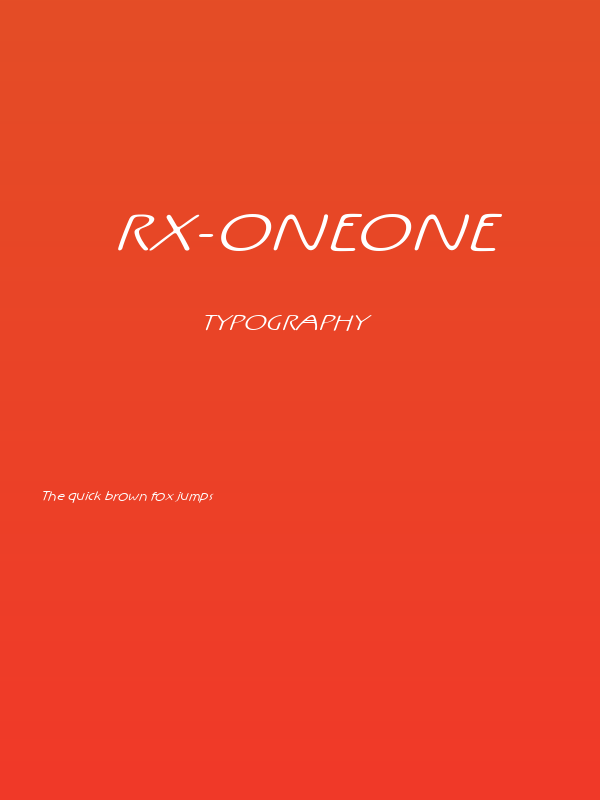 Rx-OneOne Poster