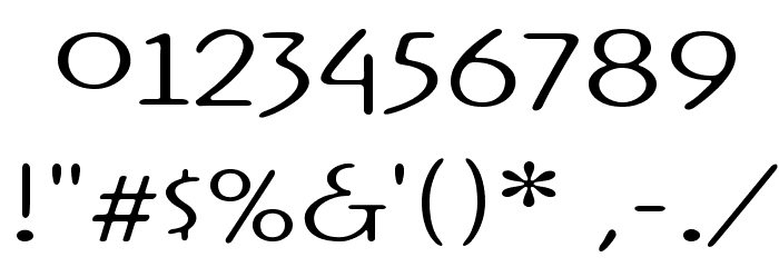 Rx-OneZero Font OTHER CHARS